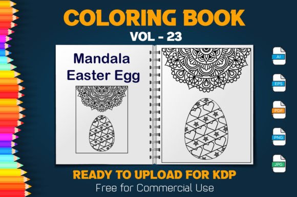 Create Your Own Easter Mandala Coloring Book for KDP