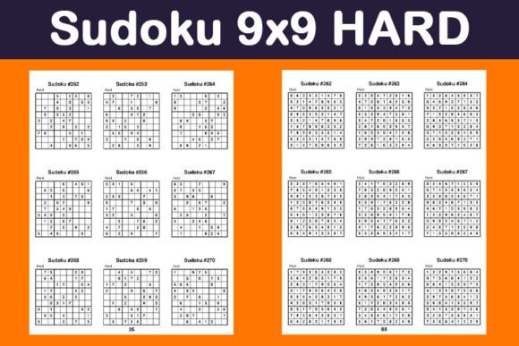 Elevate Your KDP Project with 250 Hard Sudoku Puzzles