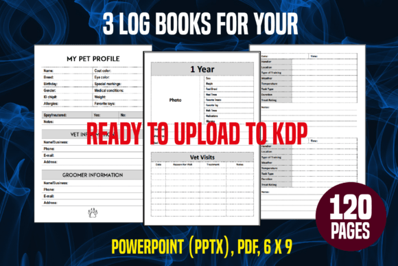 Elevate Your Pet Projects with These Dog Log Book Interiors