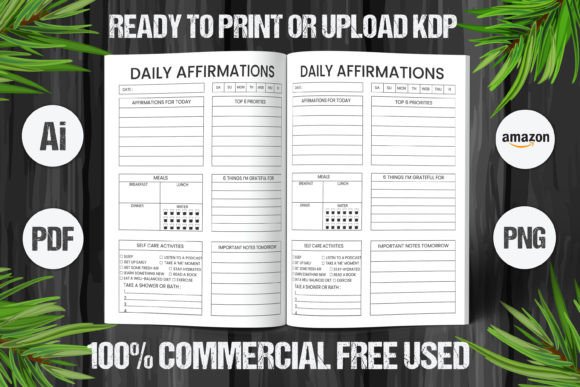 Navigating the Landscape of Printable Daily Affirmation Journals