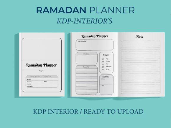 Ramadan Planner 2023: The Complete KDP Design Toolkit