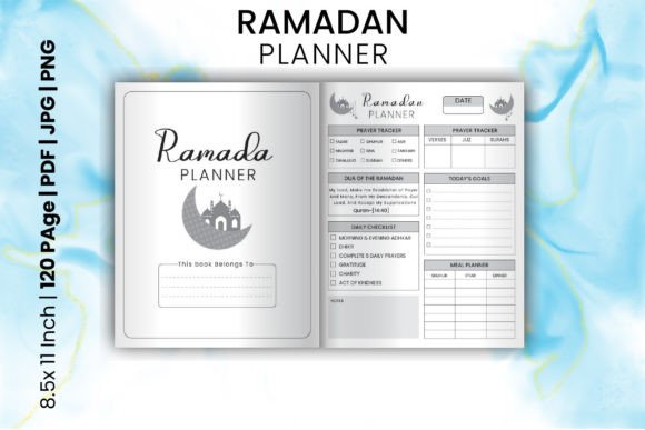 Structuring Sacred Time: The Role of Planner Interiors in Ramadan Observance