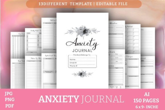 Understanding Anxiety Journal Notebook KDP Interiors and Their Role in Self-Care Publishing