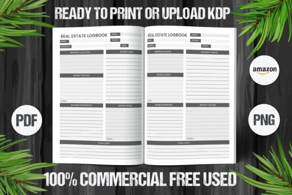 Your Blueprint for Success: Mastering the Real Estate Logbook 2023 KDP Interiors