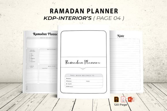 Your Complete Guide to the Ramadan Planner 2023 KDP Interior